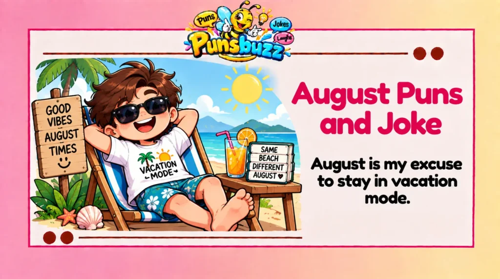 August Puns and Joke