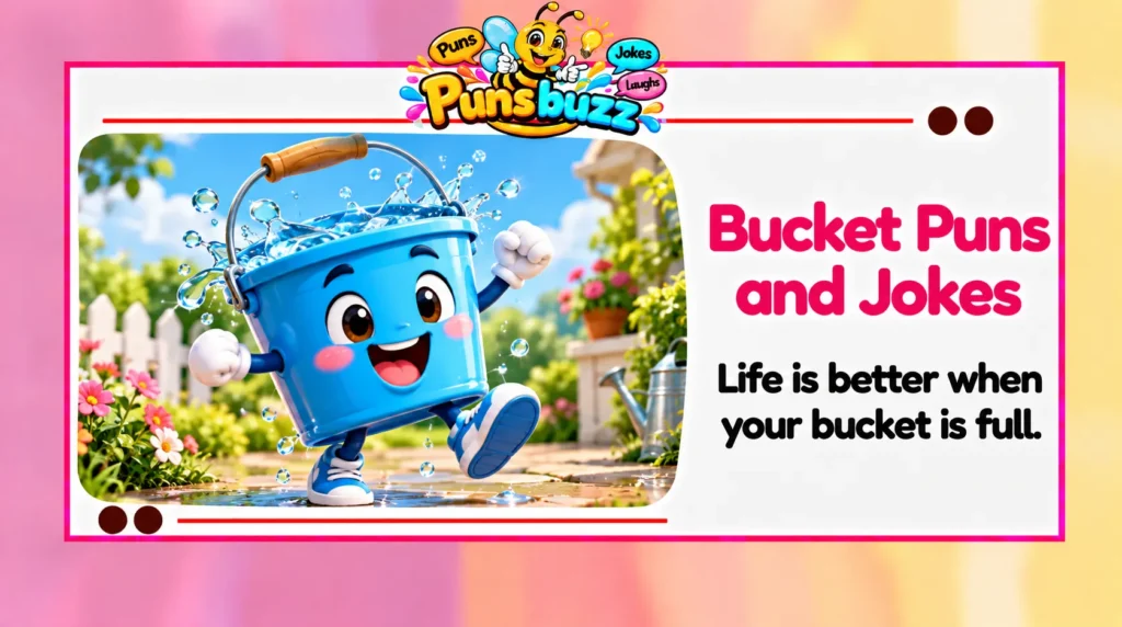 Bucket Puns and Jokes