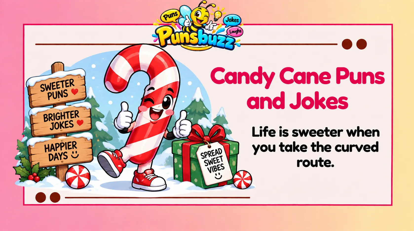 Candy Cane Puns and Jokes