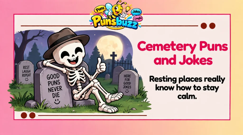 Cemetery Puns and Jokes