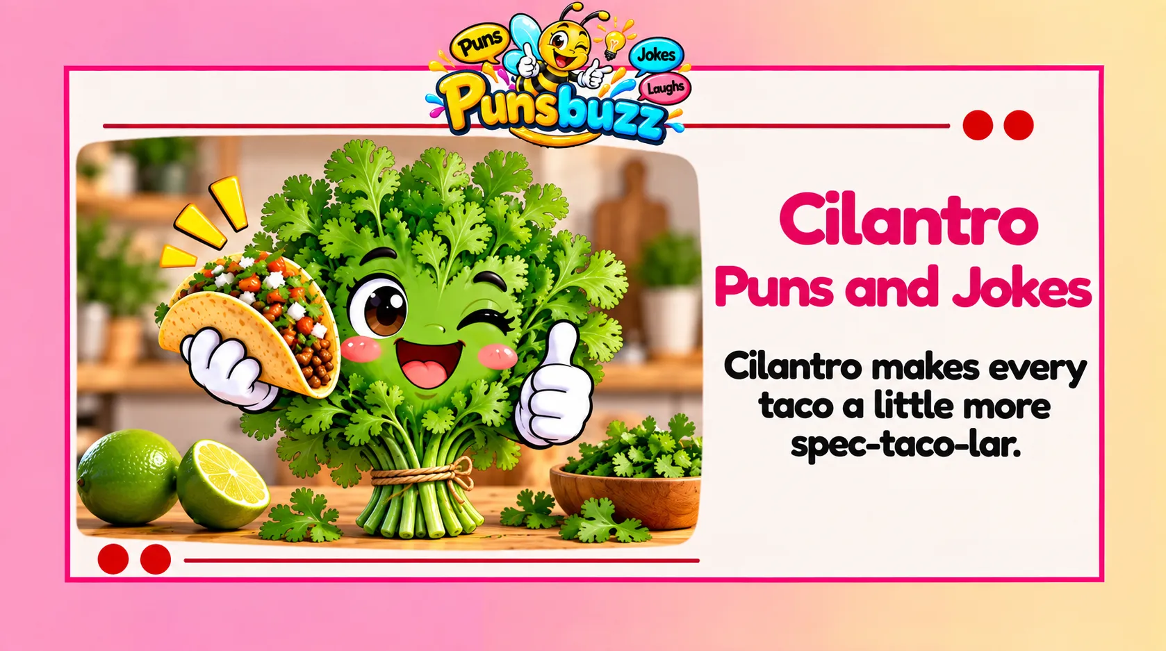 Cilantro Puns and Jokes