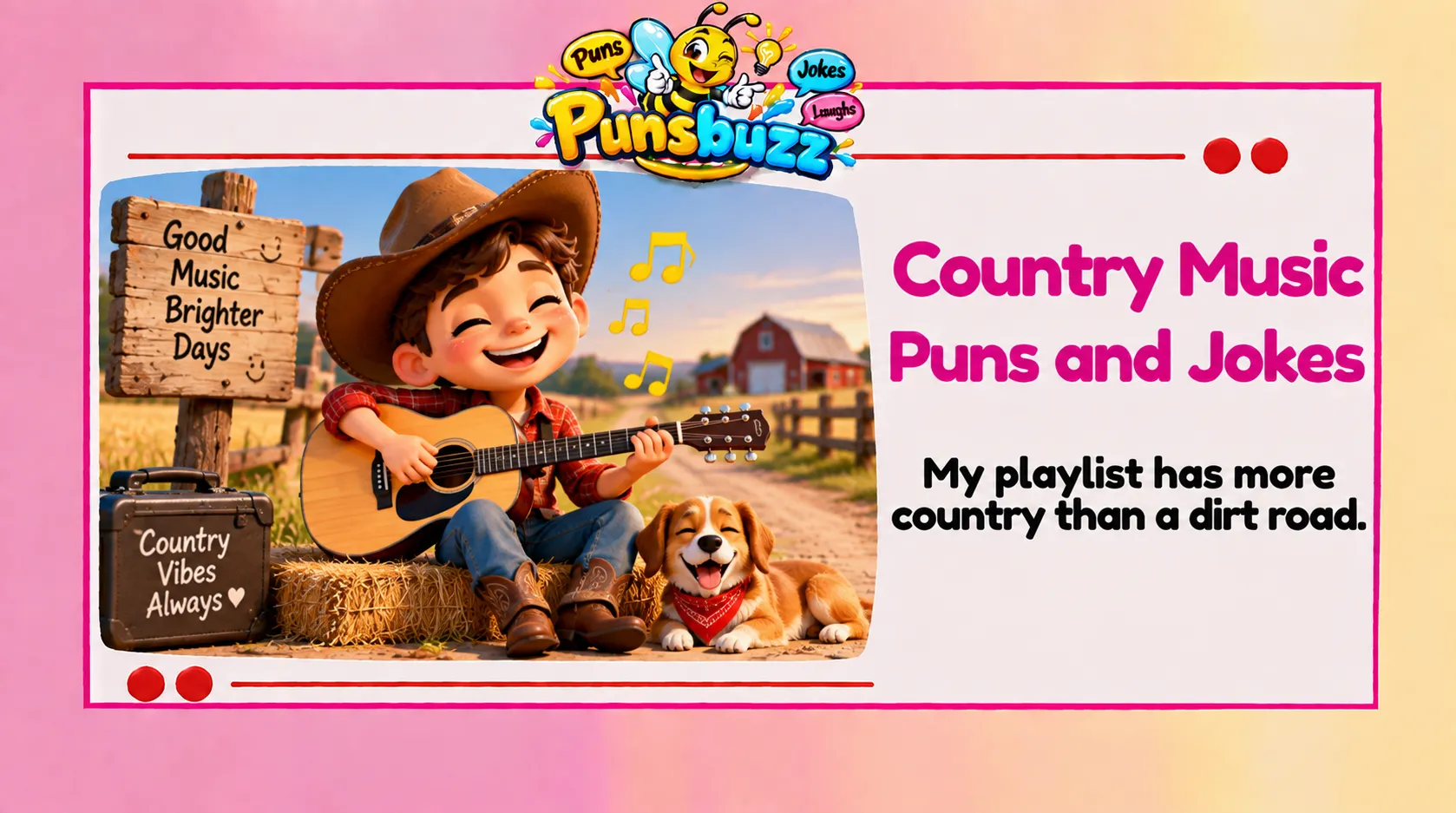 Country Music Puns and Jokes