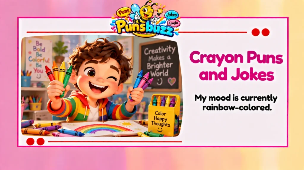 Crayon Puns and Jokes