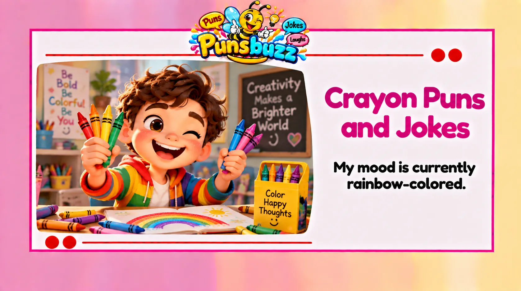 Crayon Puns and Jokes