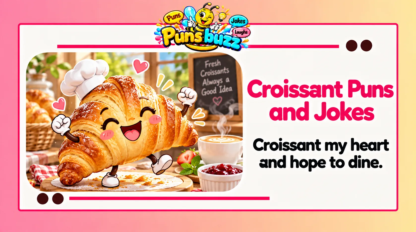 Croissant Puns and Jokes
