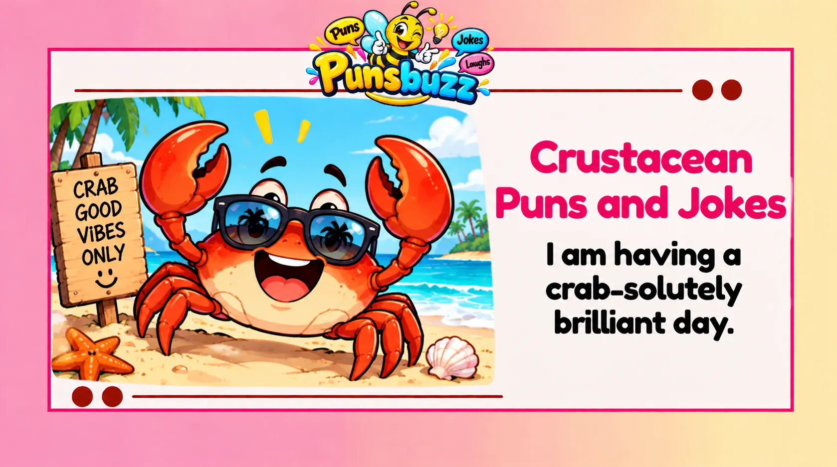Crustacean Puns and Jokes