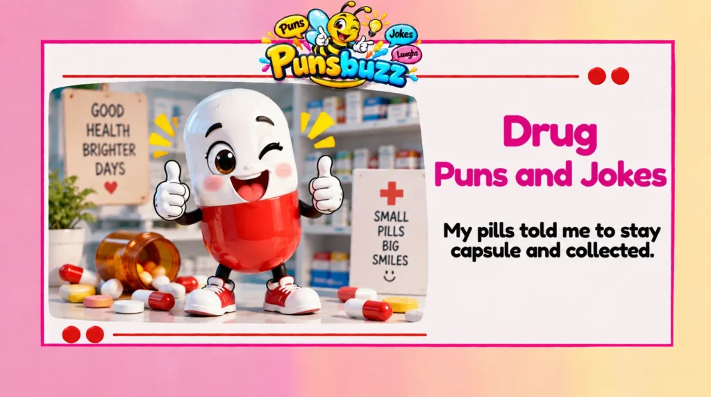 Drug Puns and Jokes