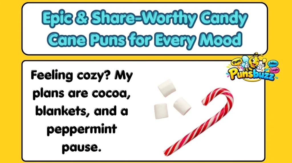 Epic & Share-Worthy Candy Cane Puns for Every Mood