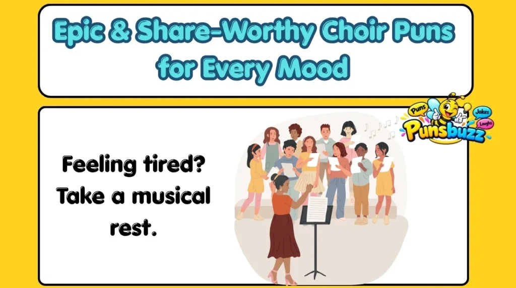 Epic & Share-Worthy Choir Puns for Every Mood