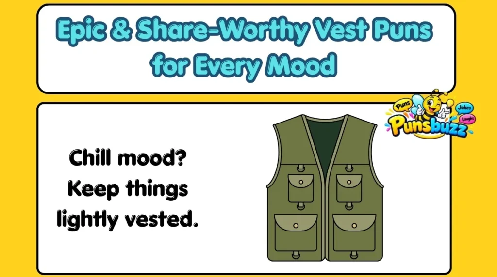 Epic & Share-Worthy Vest Puns for Every Mood