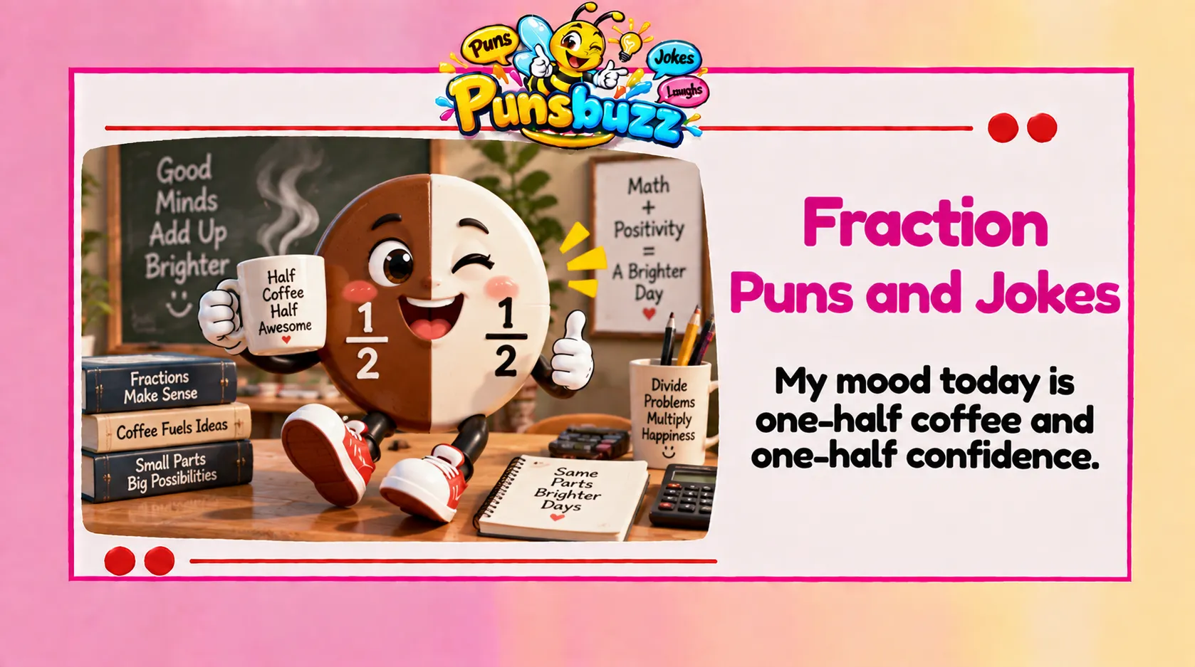 Fraction Puns and Jokes