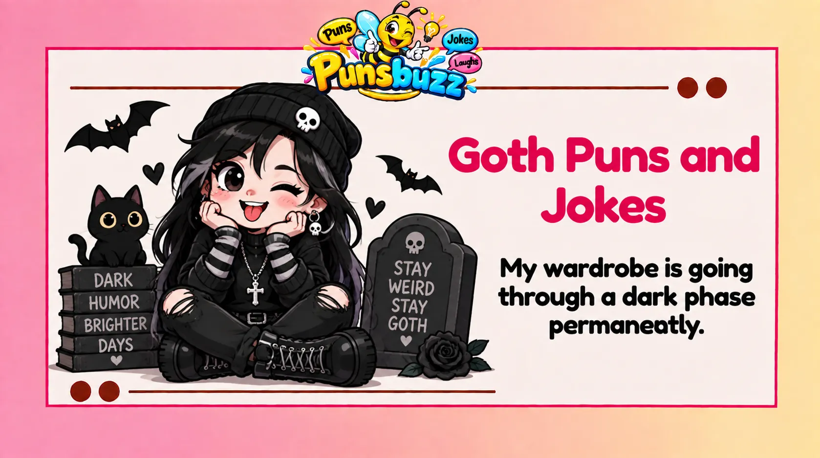 Goth Puns and Jokes
