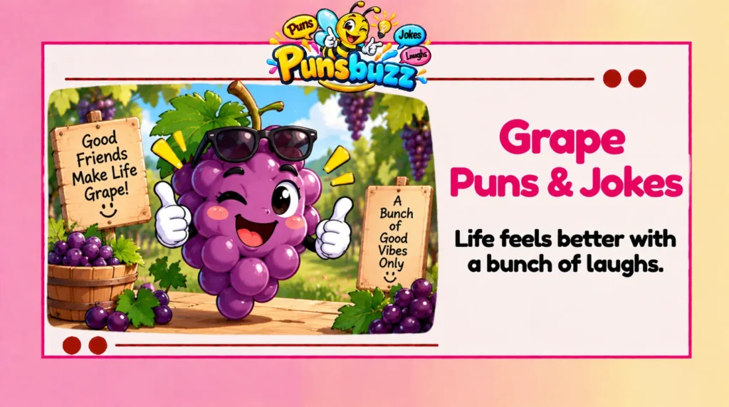 Grape Puns & Jokes