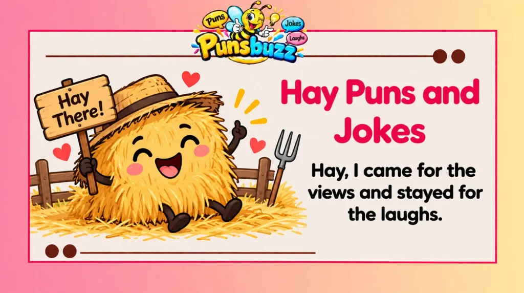 Hay Puns and Jokes