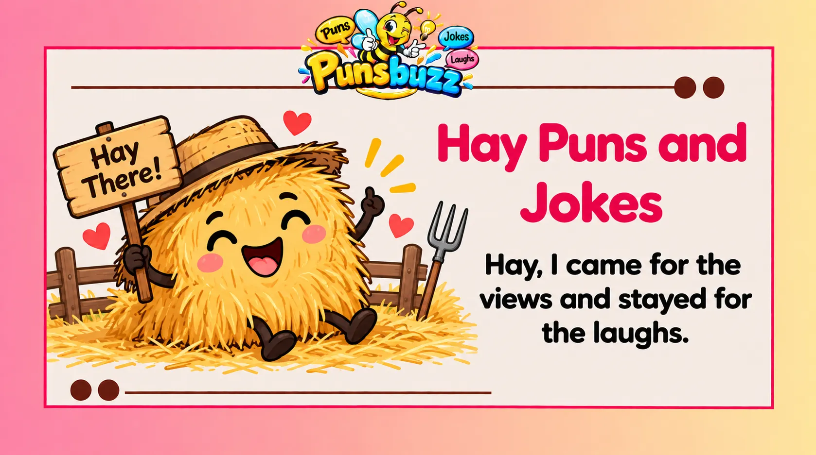 Hay Puns and Jokes
