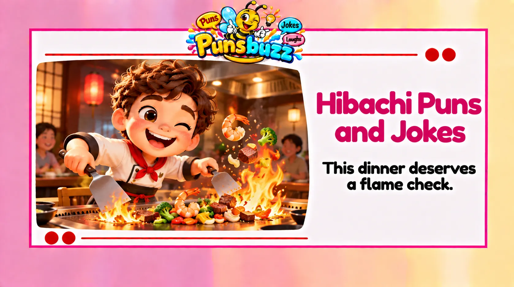 Hibachi Puns and Jokes