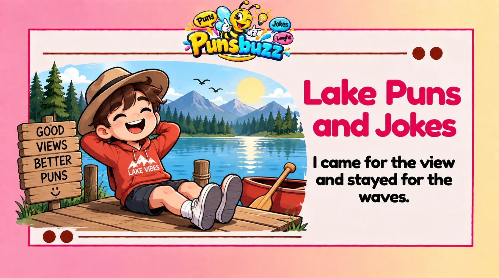 Lake Puns and Jokes