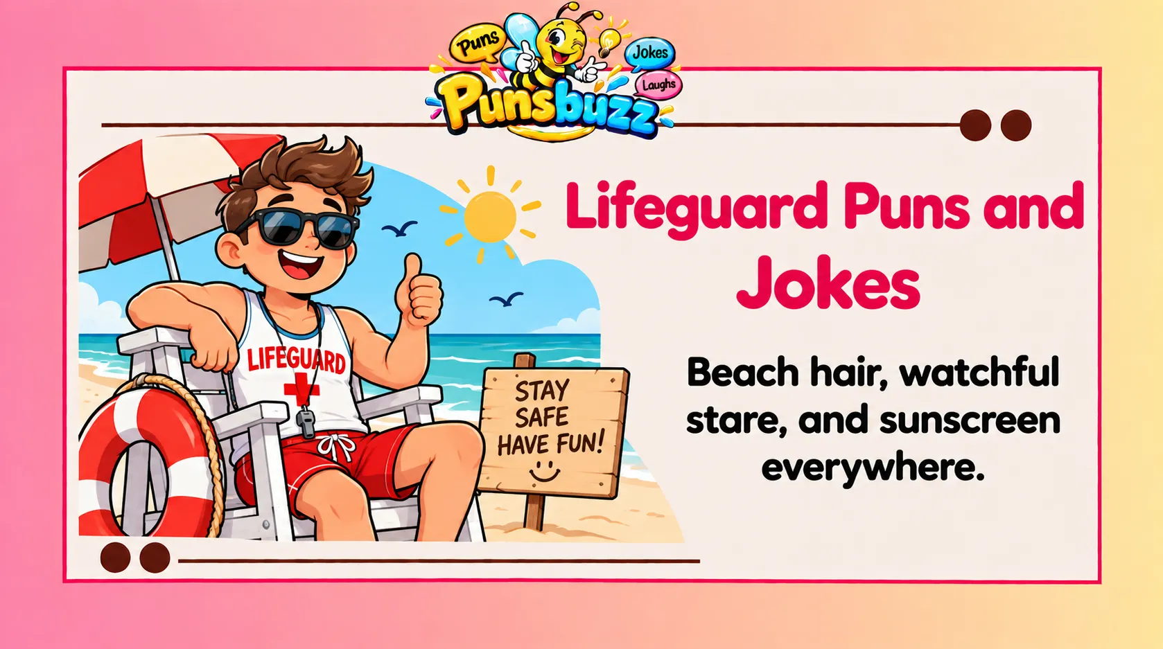Lifeguard Puns and Jokes