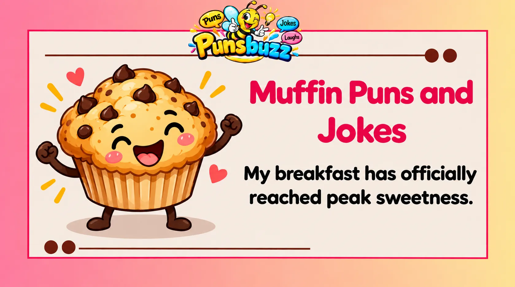 Muffin Puns and Jokes