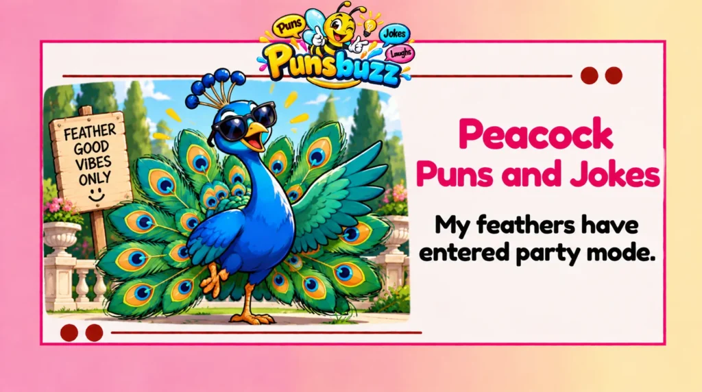 Peacock Puns and Jokes