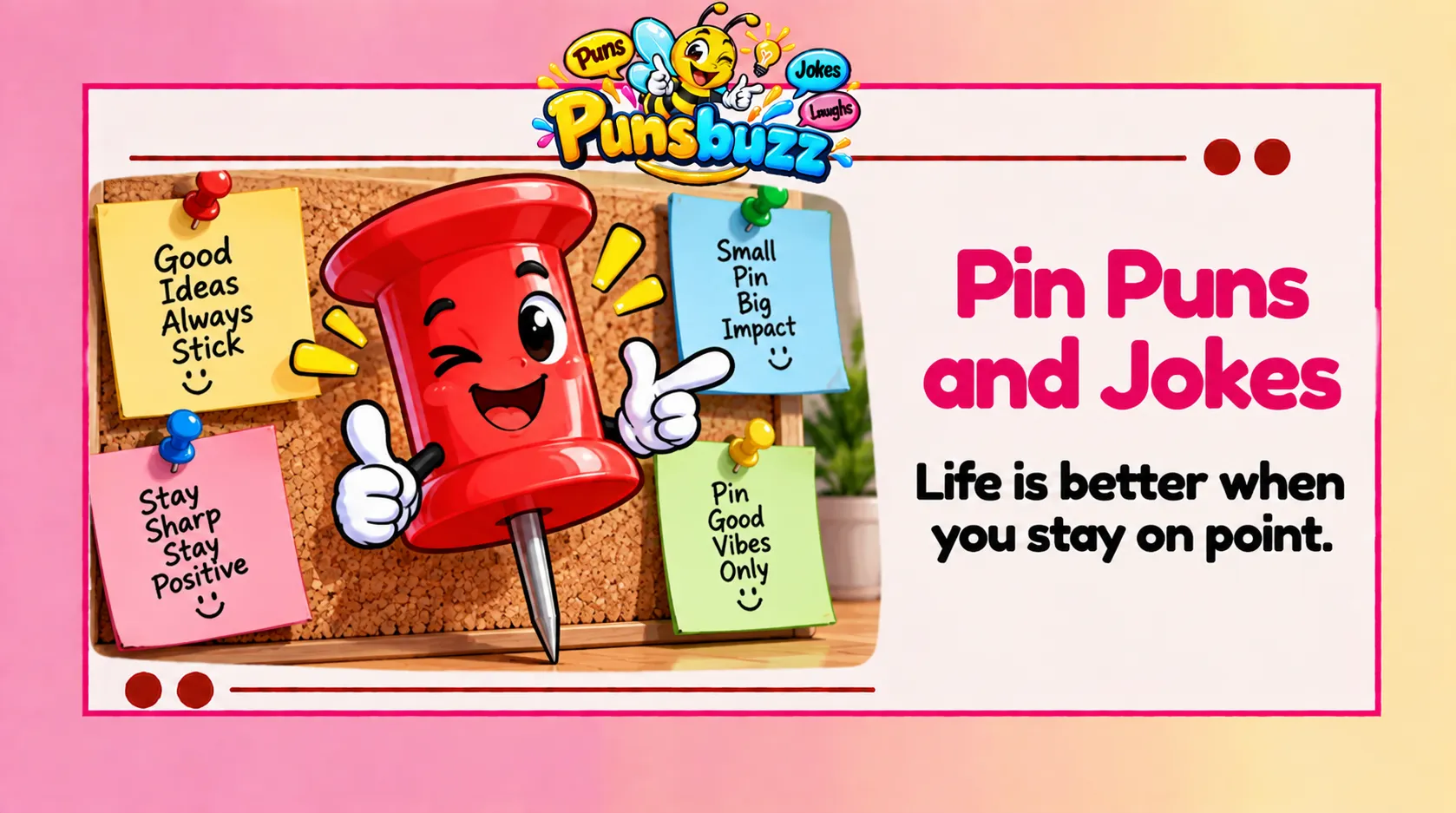 Pin Puns and Jokes