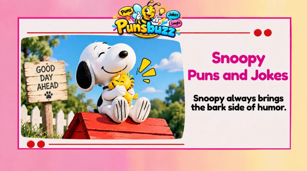 Snoopy Puns and Jokes