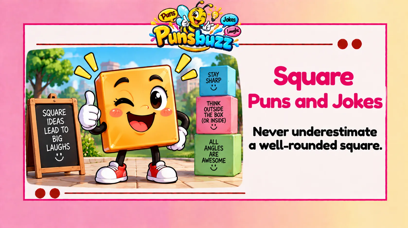 Square Puns and Jokes