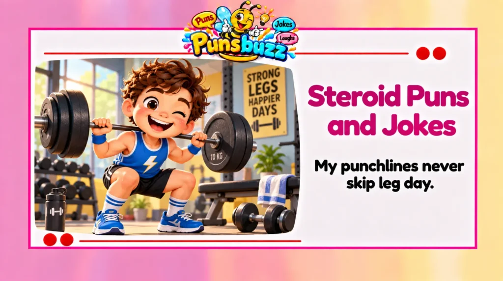 Steroid Puns and Jokes