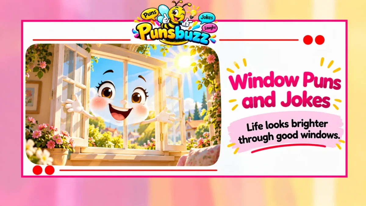 Window Puns and Jokes