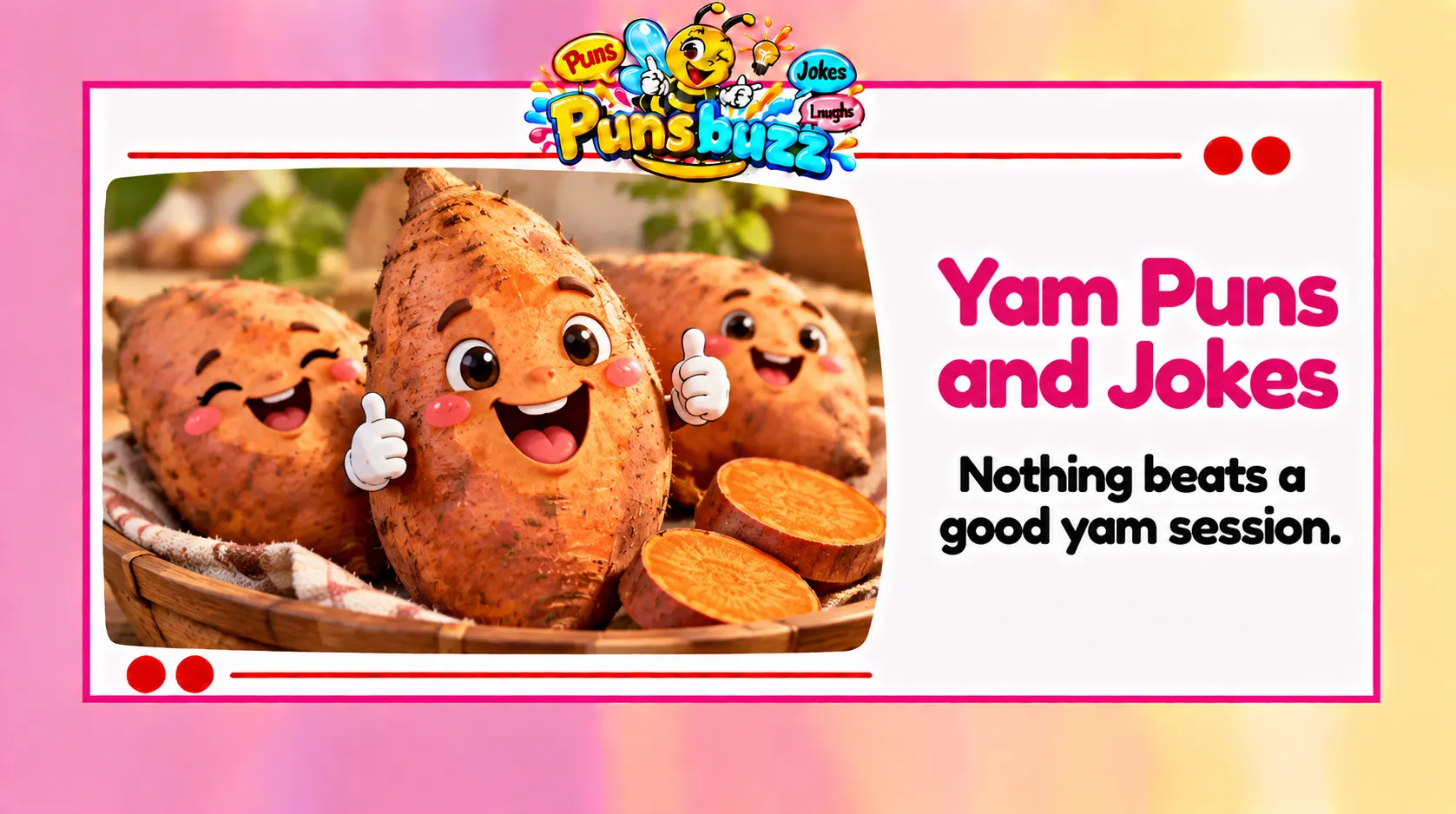 Yam Puns and Jokes