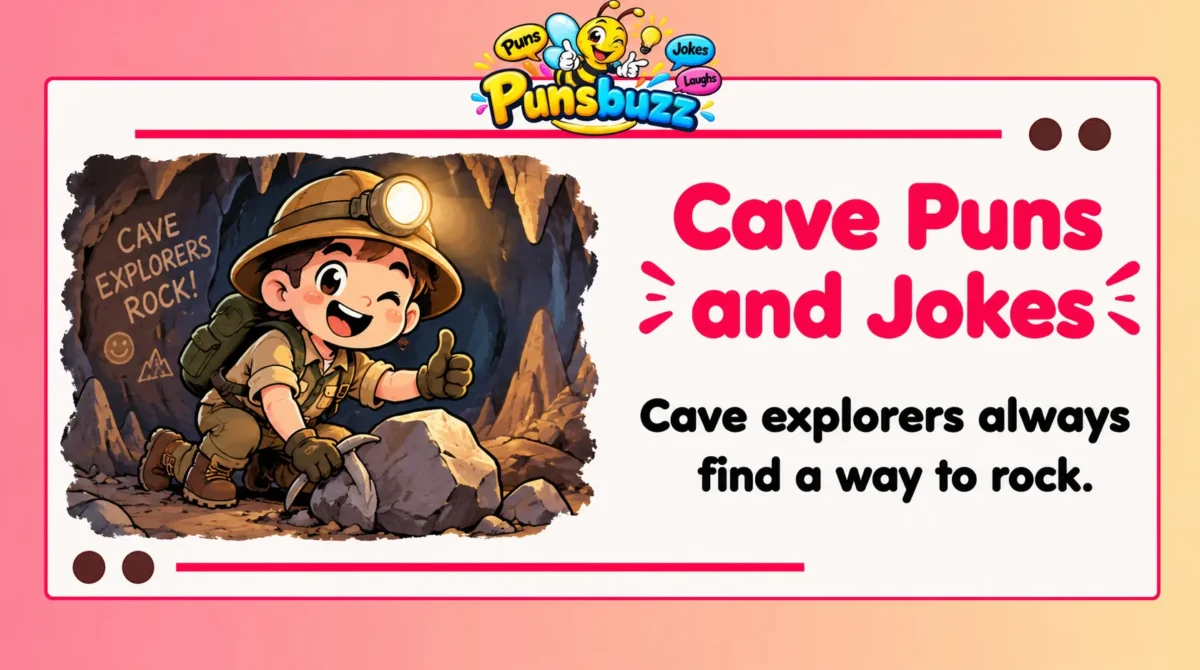 Cave Puns and Jokes