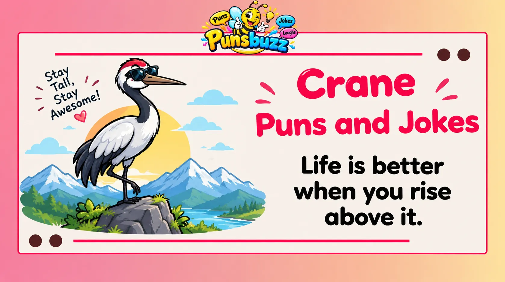 Crane Puns and Jokes