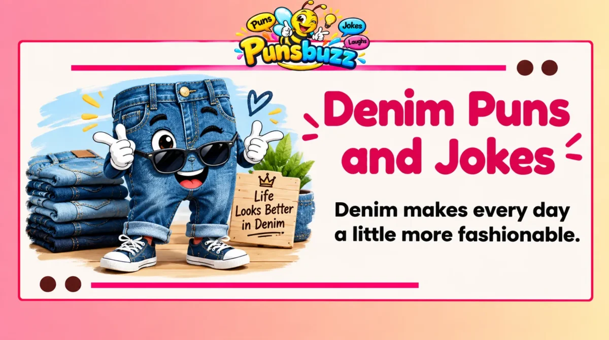 Denim Puns and Jokes