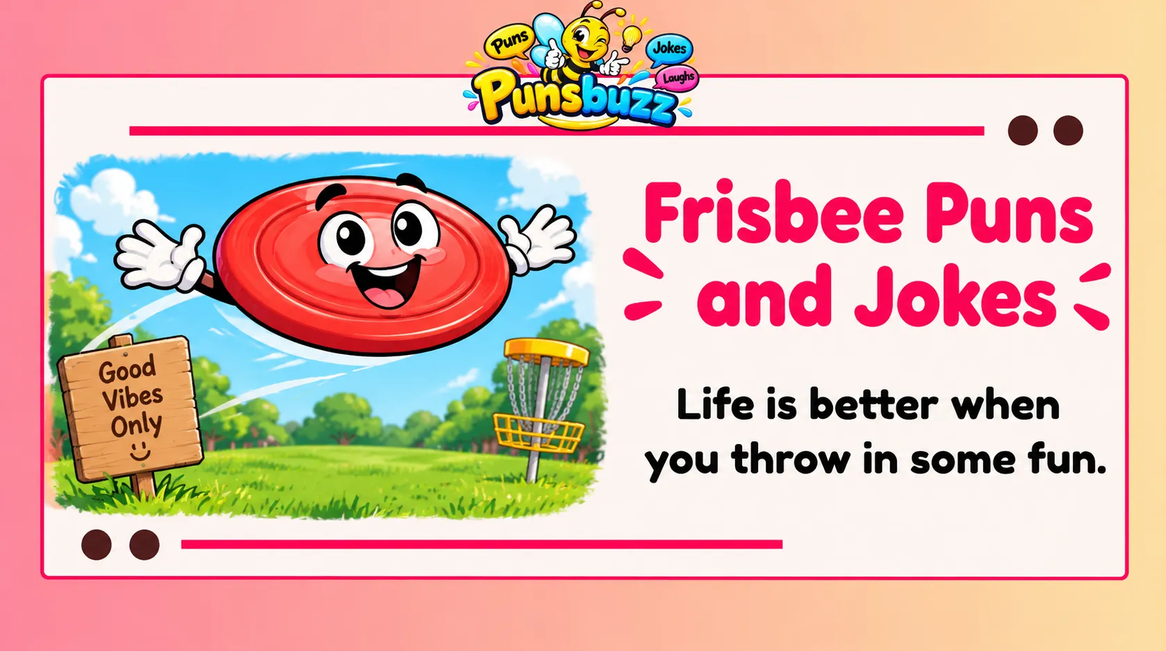 Frisbee Puns and Jokes