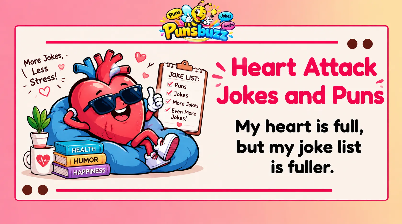 Heart Attack Jokes and Puns