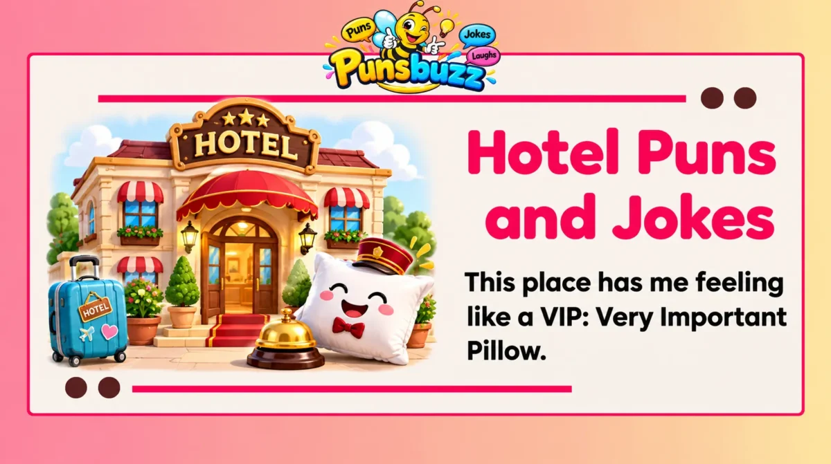 Hotel Puns and Jokes