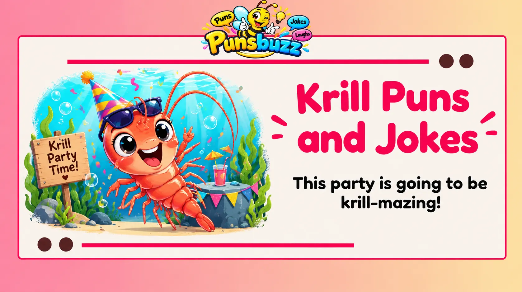 Krill Puns and Jokes