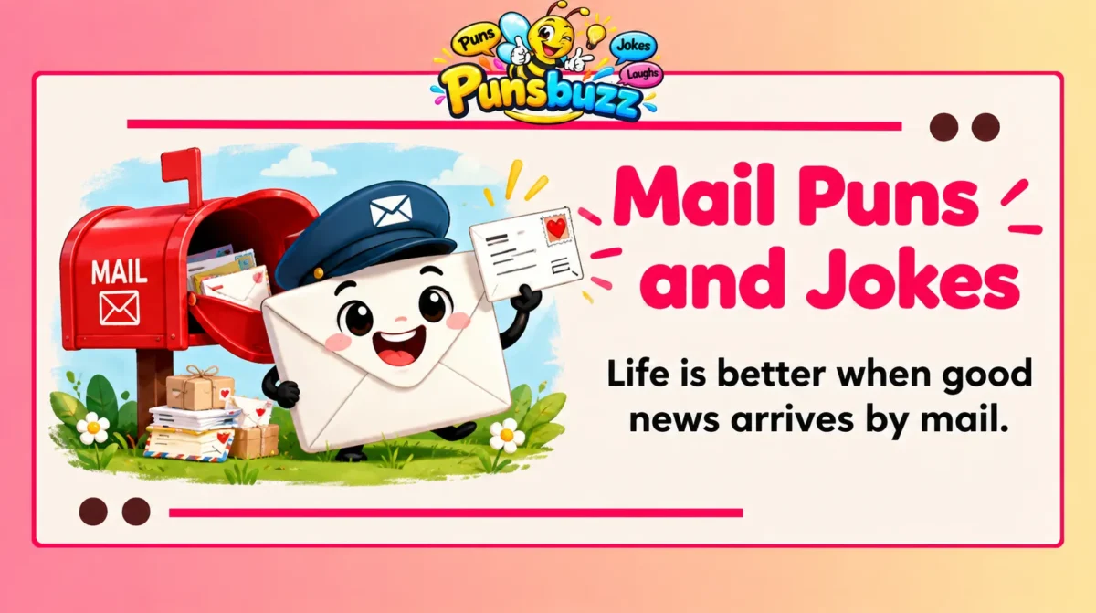 Mail Puns and Jokes