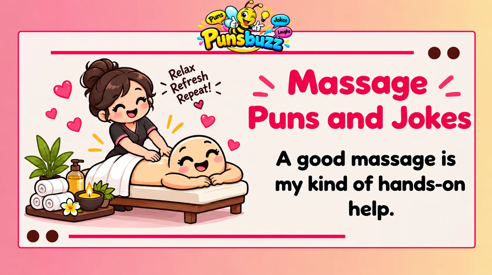 Massage Puns and Jokes