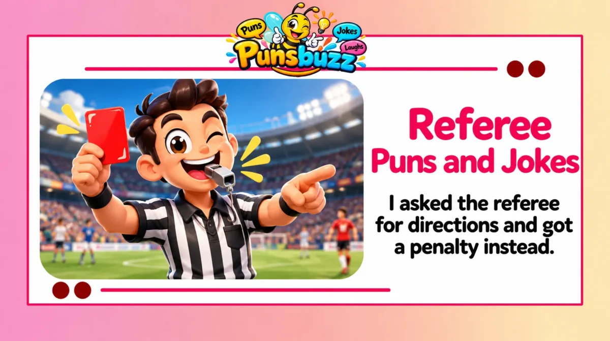 Referee Puns and Jokes