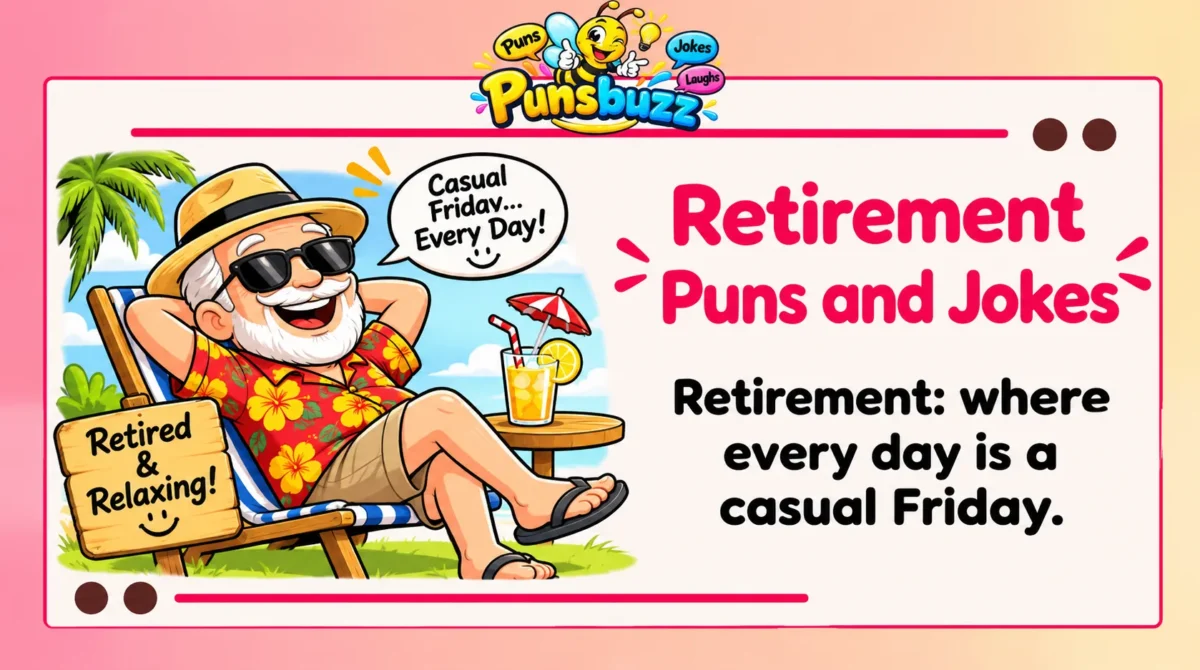 Retirement Puns and Jokes