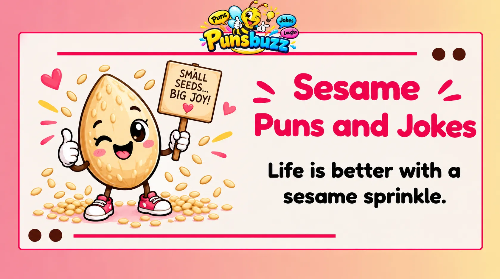 Sesame Puns and Jokes