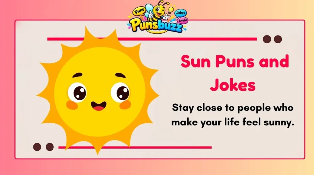 Sun Puns and Jokes